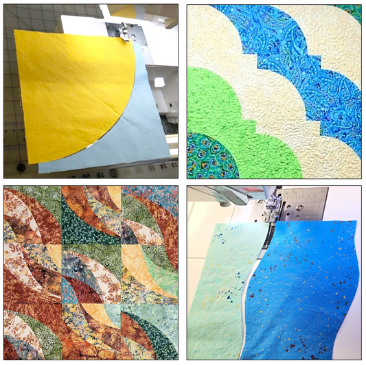 Curved Piecing for Beginners and Beyond - Online Class, September 2025