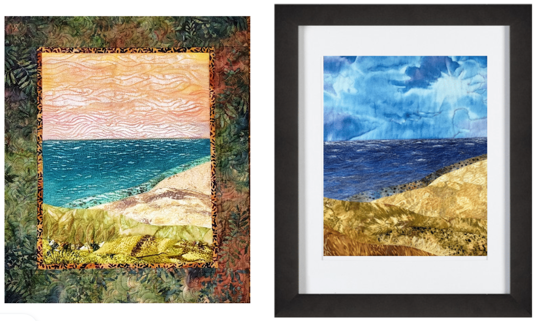 Create Your Own Quilted Landscape - Online Class, August 2025
