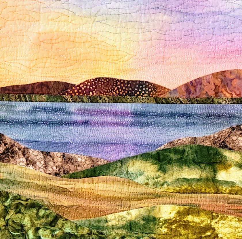 Create Your Own Quilted Landscape - Online Class, August 2025