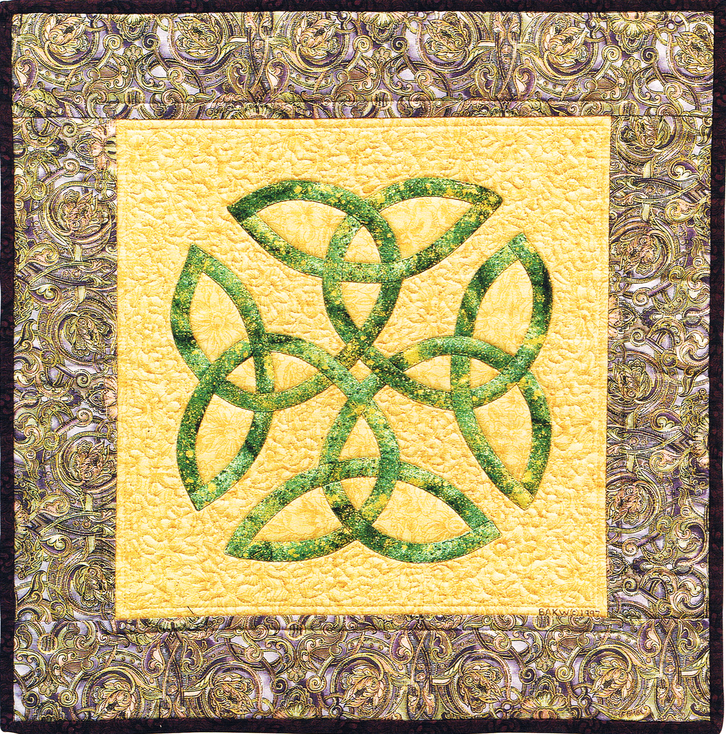 Celtic True Lovers Knot Quilt or Pillow Pattern (PDF Download)