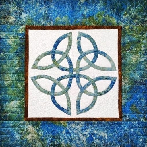 Celtic True Lovers Knot Pillow or Hanging - Online Class, June 2024
