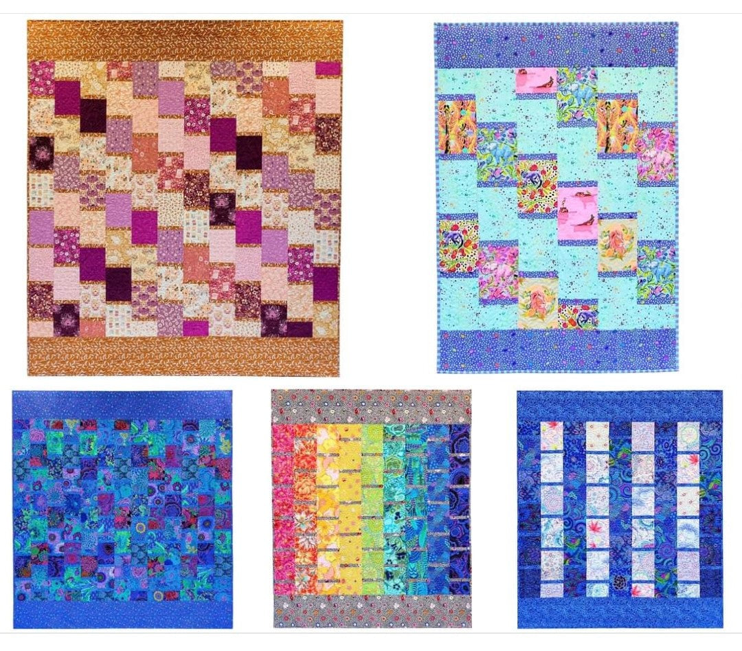 Easy Pieces Quilt Pattern (PDF Download)