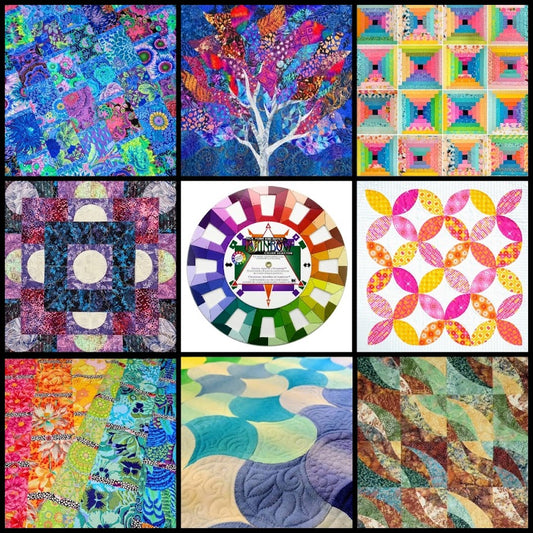 Color Tools & Color Confidence for Quilters - Online Class, January 2024