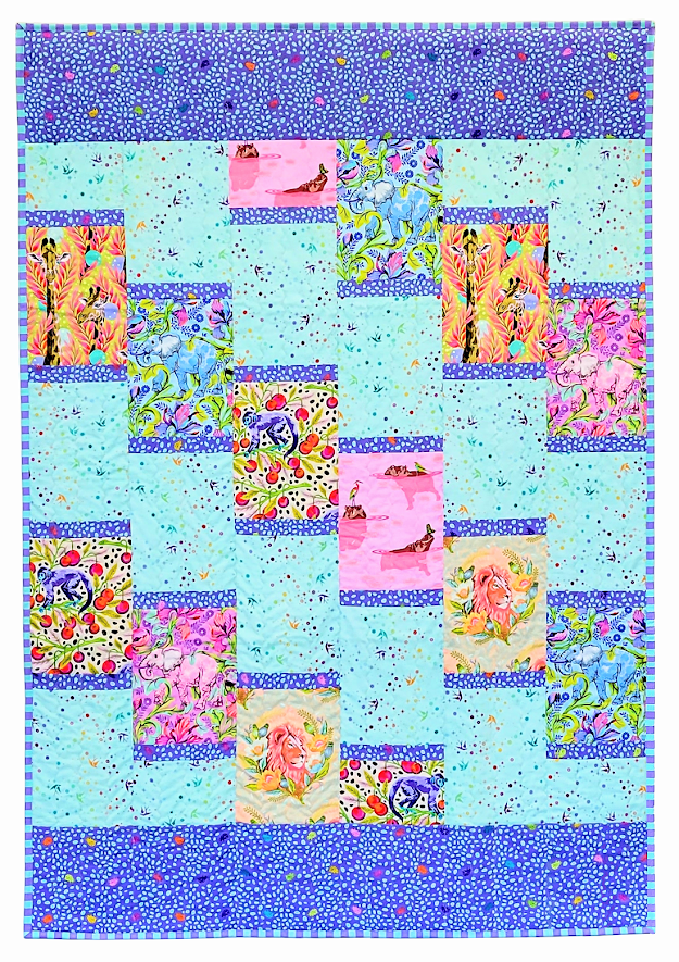 Easy Pieces Quilt Pattern (PDF Download)